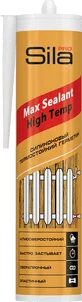 Sila PRO Max Sealant, High Temp, силиконовый герметик термостойкий, красный, 280 мл (1уп- 24