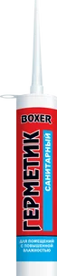 Boxer U, герметик силиконовый санитарный белый, 260мл (24шт)