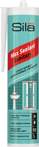 Sila PRO Max Sealant, силиконовый санитарный герметик, белый, 290 мл  (1уп - 25шт)