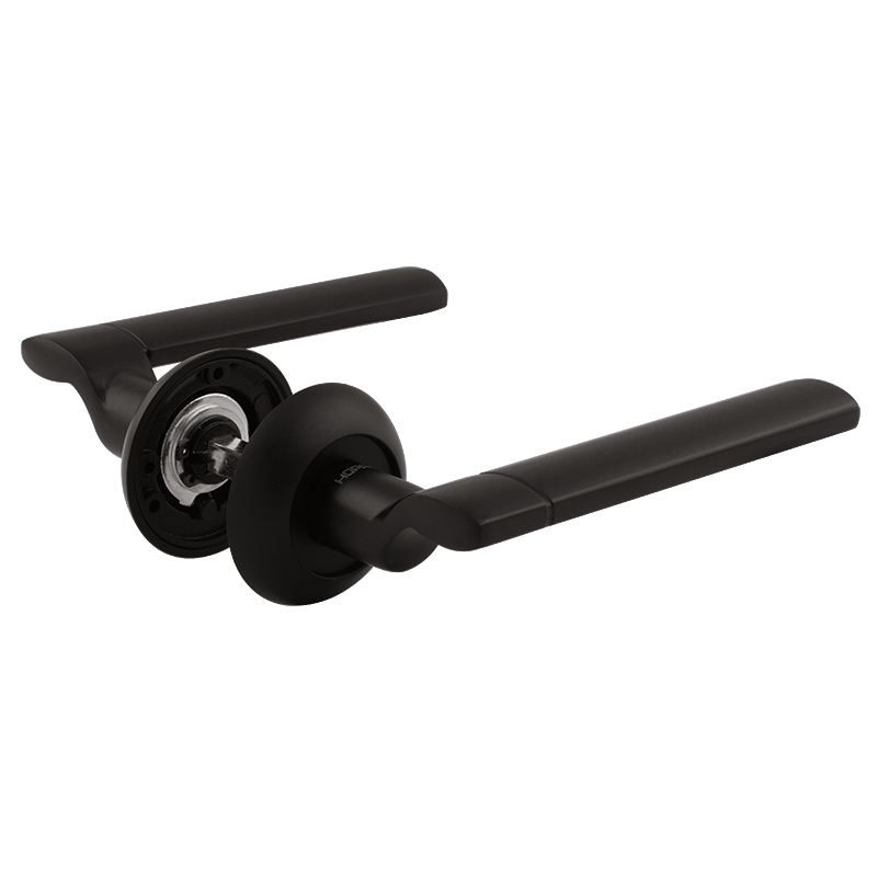 Ручка дверная 103А AL черный