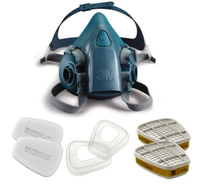 Полумаска 3М 7502 M КОМПЛЕКТ