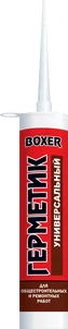Boxer U, герметик силиконовый универсальный бесцветный, 260мл (24шт)