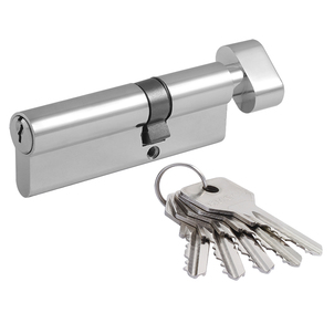 Цилиндр.мех-м STD AL ЛВ-90 (55-35в) (хром)