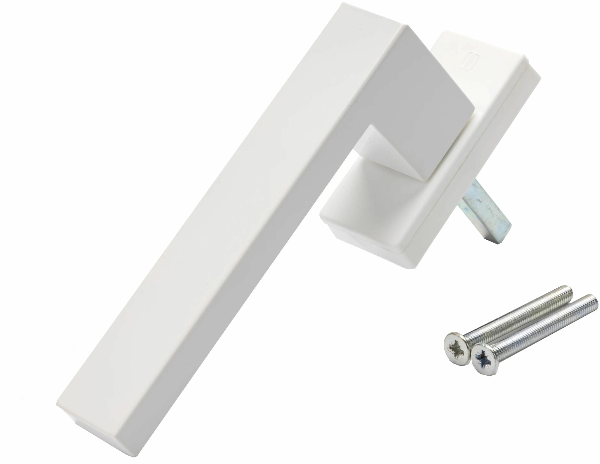 Ручка оконная, TALLINN , алюм, 8-ми позиционная,35 штифт,БЕЛАЯ, (14шт)