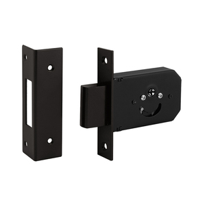 Замок врезной ЗВ-111 (черный) (5кл.)