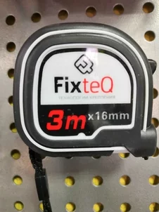 Рулетка  3*16 FixTeq с нейлоновым покрытием