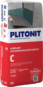 Клей для крупноформатной плитки PLITONIT (25кг)