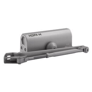Доводчик НОРА-М 430 ISPARUS (от 50 до 120кг)(серый) морозостойкий