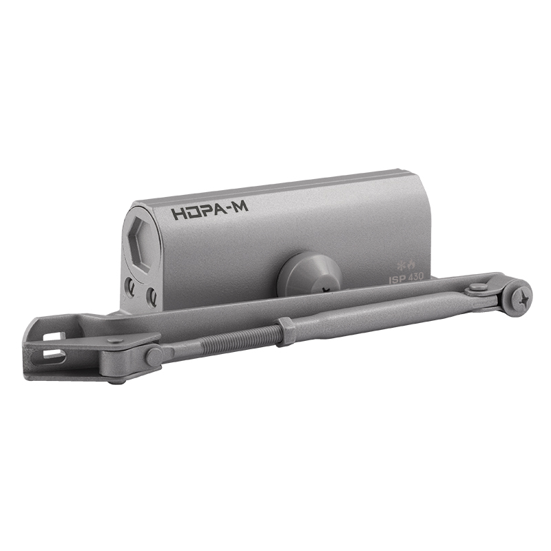 Доводчик НОРА-М 430 ISPARUS (от 50 до 120кг)(серый) морозостойкий