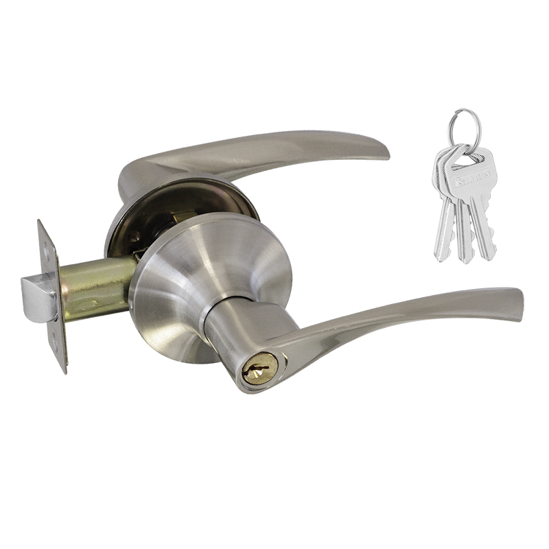 НОРА-М ЗВ2-01 ISPARUS (мат.никель) Защелка м/к(ключ/фикс.)