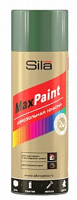 Sila HOME Max Paint, краска аэрозольная, универс., ЗЕЛЕНЫЙ МОХ RAL6005, 520мл