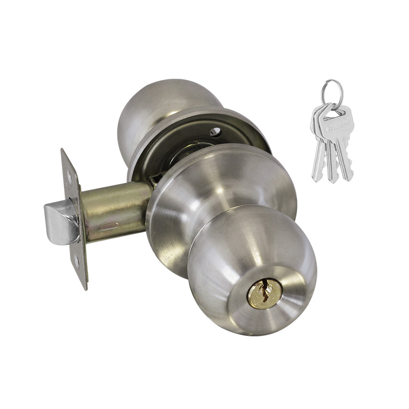 НОРА-М ЗШ-01 ISPARUS (мат.никель) Защелка м/к(ключ/фикс.)