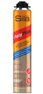 Напыляемый полиуретановый утеплитель Sila Pro PolyPlus 850 мл (12шт)