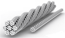 Трос стальной D- 8,0мм (100м)