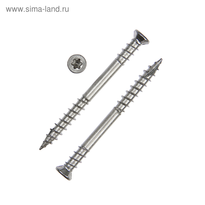 Саморез для террасной доски Daxmer 5,0х70  нерж