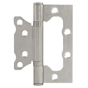 Петля накл. ун. ISPARUS 800-4" FHP (матовый никель) без колп.(100х74х2,5)