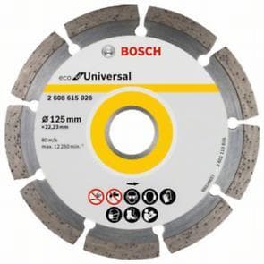 Алмазный диск ECO Universal 125-22,23 BOSCH