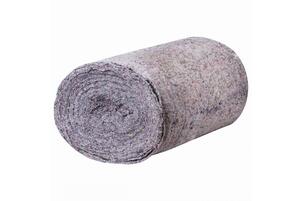 Полотно холстопрошивное серое 50 м