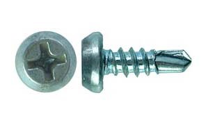 Саморезы по металлу сверло полуцил.гол. с нас.3,5*9,5 оцинк (2000 шт)