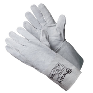 GWARD Extra Краги из спилка серого цвета без подкладки 12/60 (размер 11(XXL)