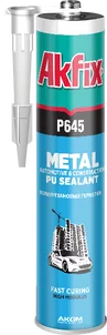 Akfix P645 полиуретановый герметик, серый 280 мл.
