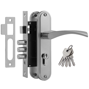 Замок врезной 700А-61,5 мм (хром)