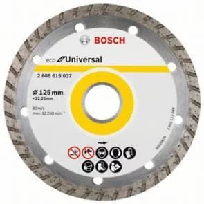 Алмазный диск ECO Univ.Turbo 125-22,23 BOSCH