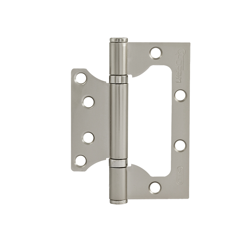 Петля накладная унив. 800-4" FHP-STD (матовый никель) без колп.(100х75х2,5)