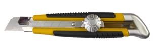 Нож Ultima, 18 мм, выдвижное лезвие, метал. направл. витн фиксатор (1уп- 12шт)