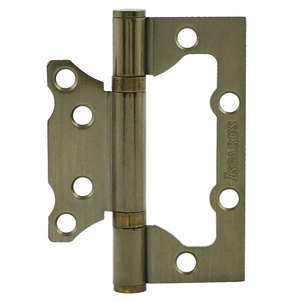 Петля накл. ун. ISPARUS 800-4" FHP AB (бронз.покр.) без колп.(100х74х2,5)