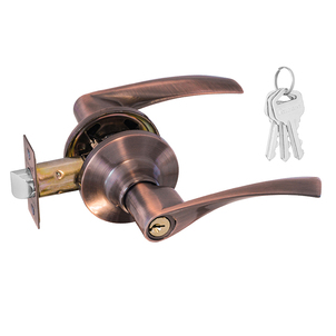 НОРА-М ЗВ2-01 ISPARUS (стар.медь) Защелка м/к (ключ/фикс.)