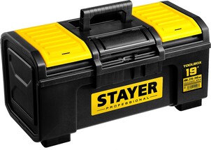 STAYER TOOLBOX-19, 480 х 270 х 240, пластиковый ящик для инструментов, Professional