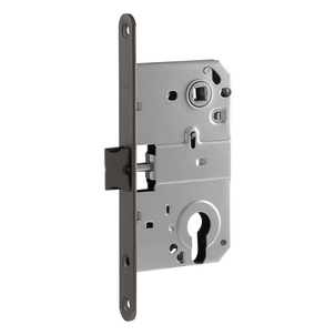 Корпус замка М 25-85 мм (графит) под цилиндр