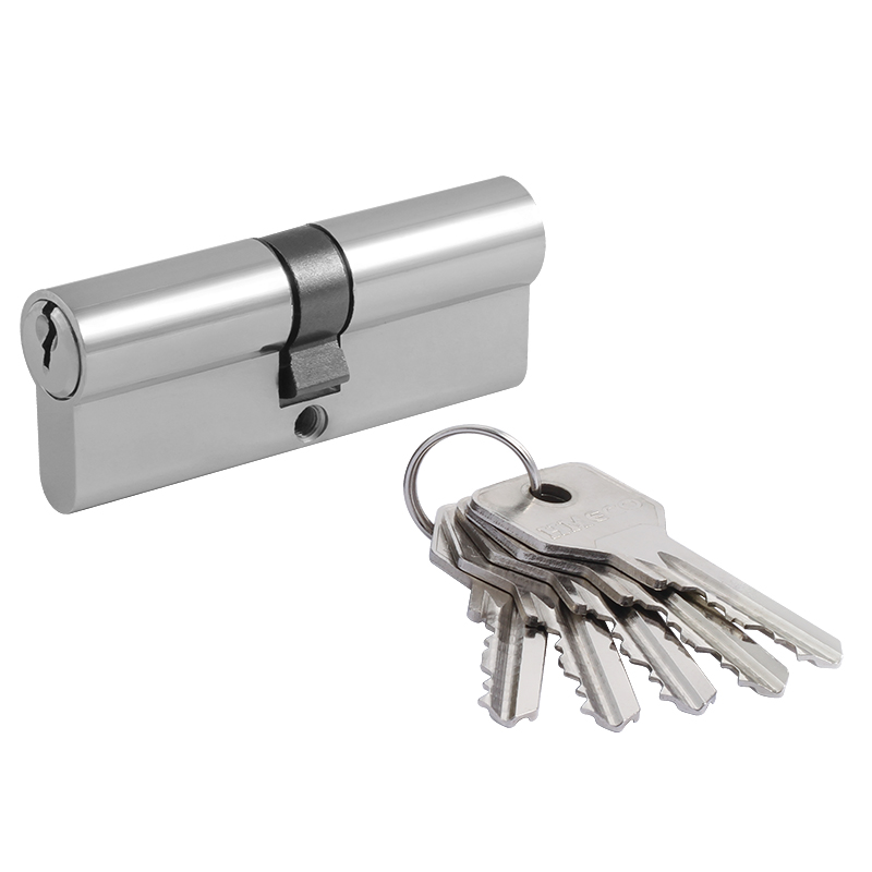 Цилиндр.мех-м STD AL  Л-80 (40-40) (хром)