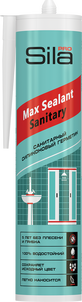 Sila PRO Max Sealant, силиконовый санитарный герметик, бесцветный, 280 мл  (1уп - 24шт)