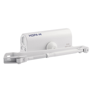 Доводчик НОРА-М 430 ISPARUS (от 50 до 120кг)(белый) морозостойкий