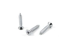 Саморез с потайной головкой и крестообразным шлицем DIN7982 острый цинк 4,2х32