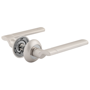 Ручка дверная 103А AL белый жемчуг