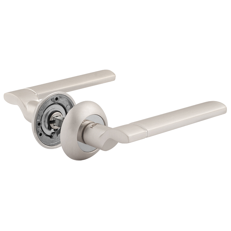 Ручка дверная 103А AL белый жемчуг