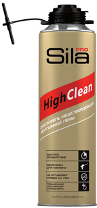 SILA, очиститель монтажной пены, 500мл, Россия (уп-12шт)