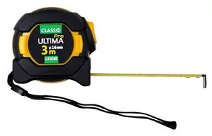 Рулетка Ultima PRO, 3 м х 16 мм, автоматическая фиксация, магнит (1уп -12шт)