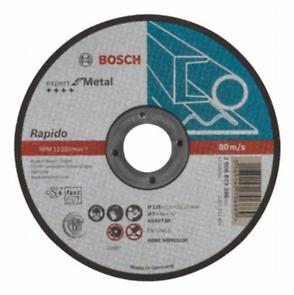 Отрезной диск ExpertMetal 125х1,0мм прямой BOSCH